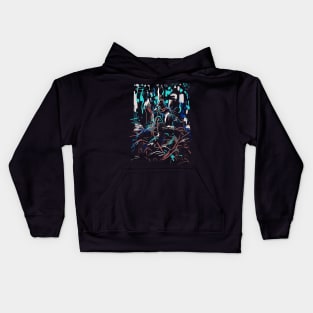 Abstract under water Kids Hoodie